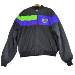 Vintage Arctic Cat Arcticwear Snowmobile Jacket Sno Pro Men's XL‎ Tall Bomber